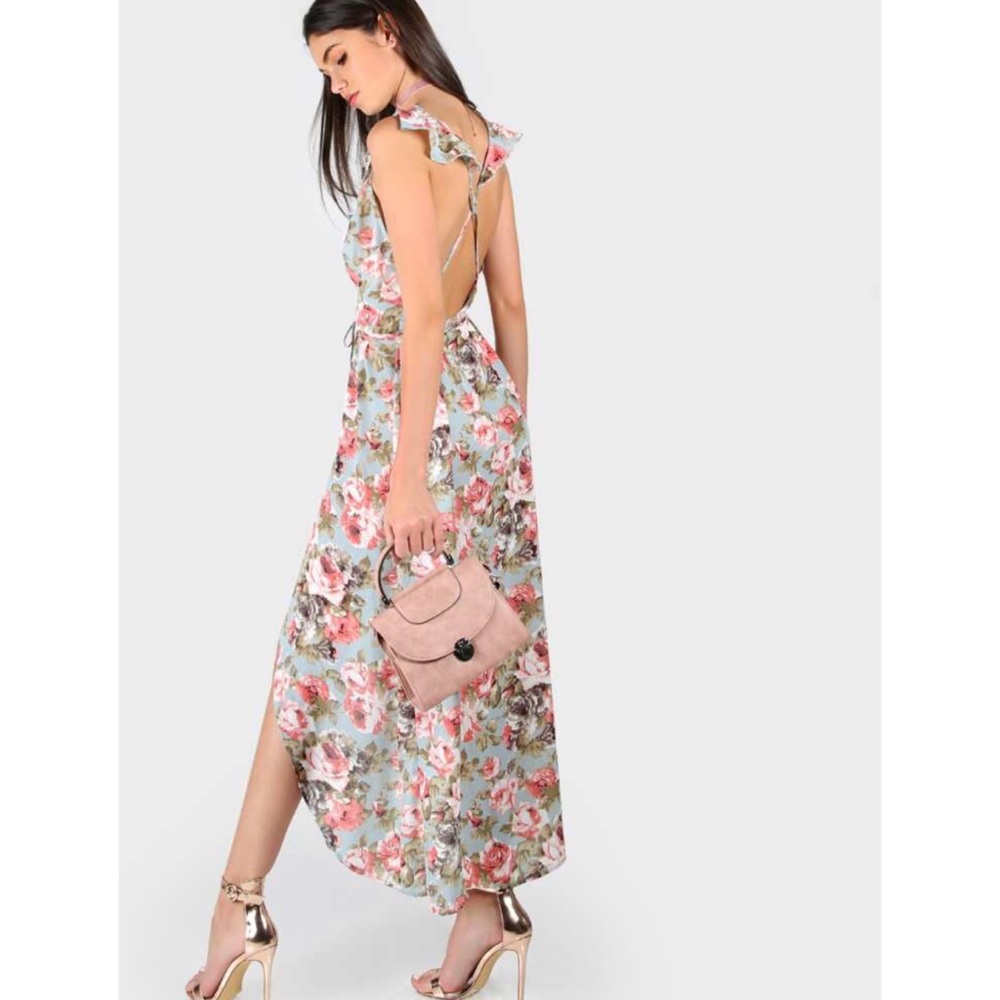 CRISSCROSSED DRESS - Picture 5 of 12